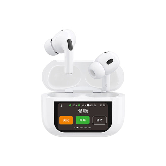 Handsfree Bluetooth Dudao U19 Display, TWS, Hvid