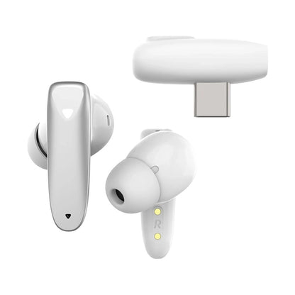 Handsfree Bluetooth Fixed Pods, TWS, Hvid