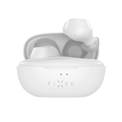 Handsfree Bluetooth Fastgjort, TWS, Hvid