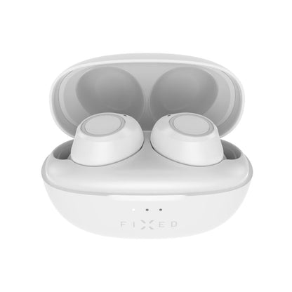 Handsfree Bluetooth Fastgjort, TWS, Hvid