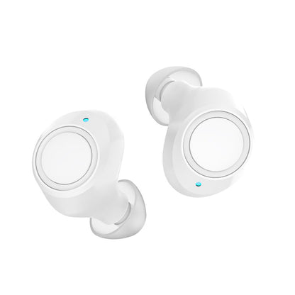 Handsfree Bluetooth Fastgjort, TWS, Hvid