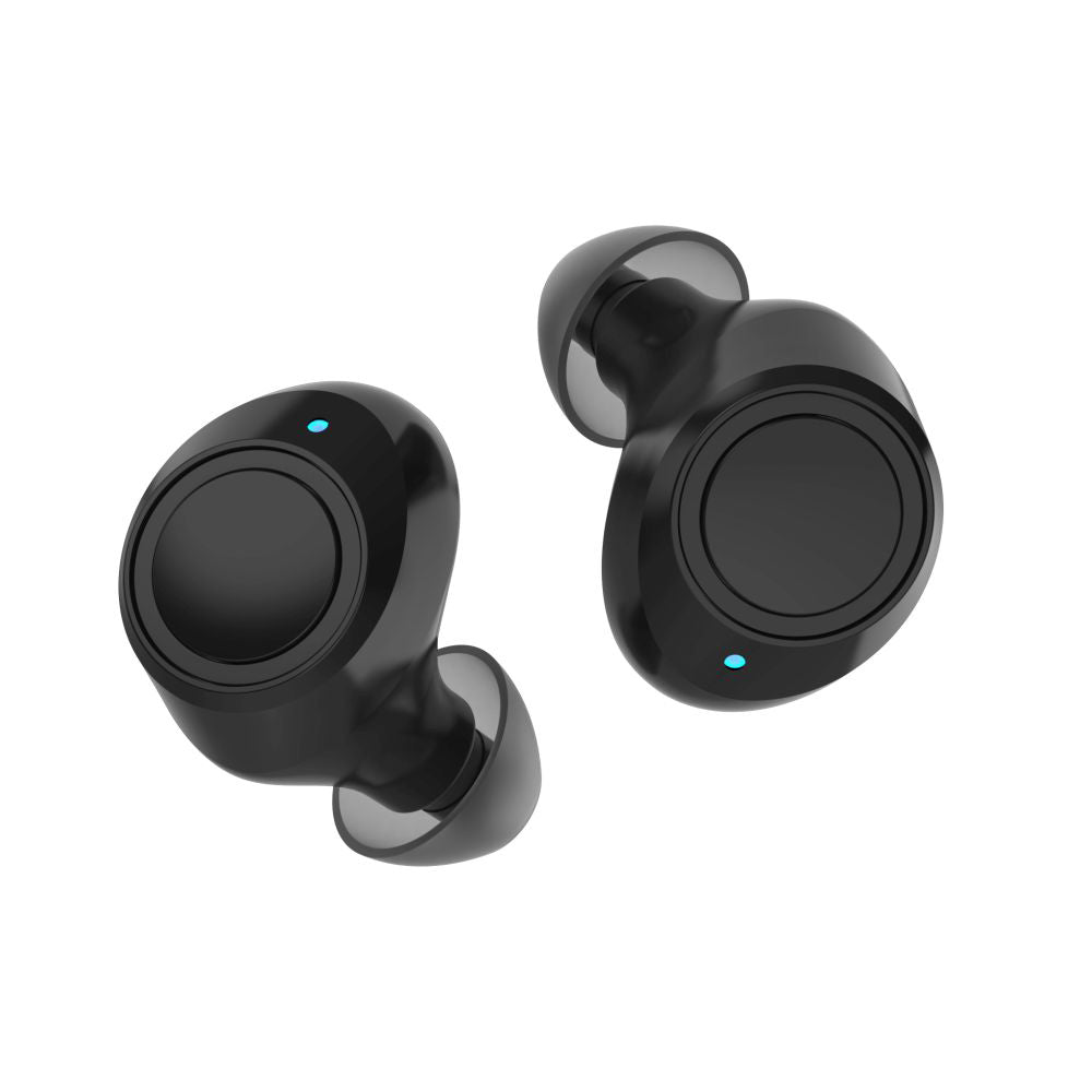 Handsfree Bluetooth Fastgjort, TWS, Sort