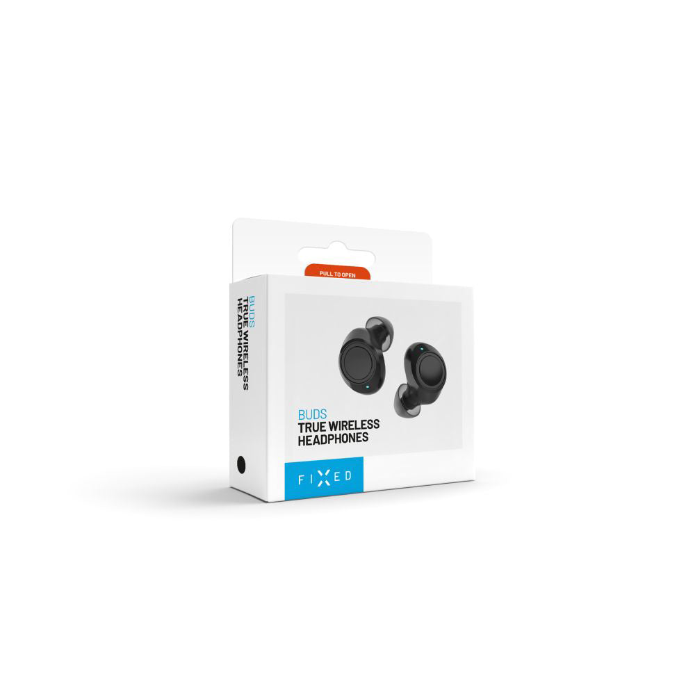 Handsfree Bluetooth Fastgjort, TWS, Sort