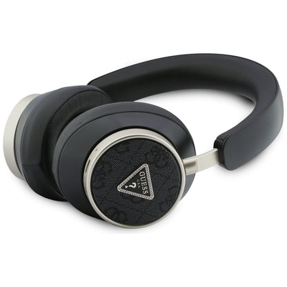 Handsfree Bluetooth Guess 4G Guld Trekant Logo, A2DP, Sort