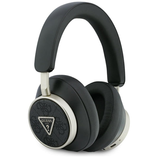 Handsfree Bluetooth Guess 4G Guld Trekant Logo, A2DP, Sort