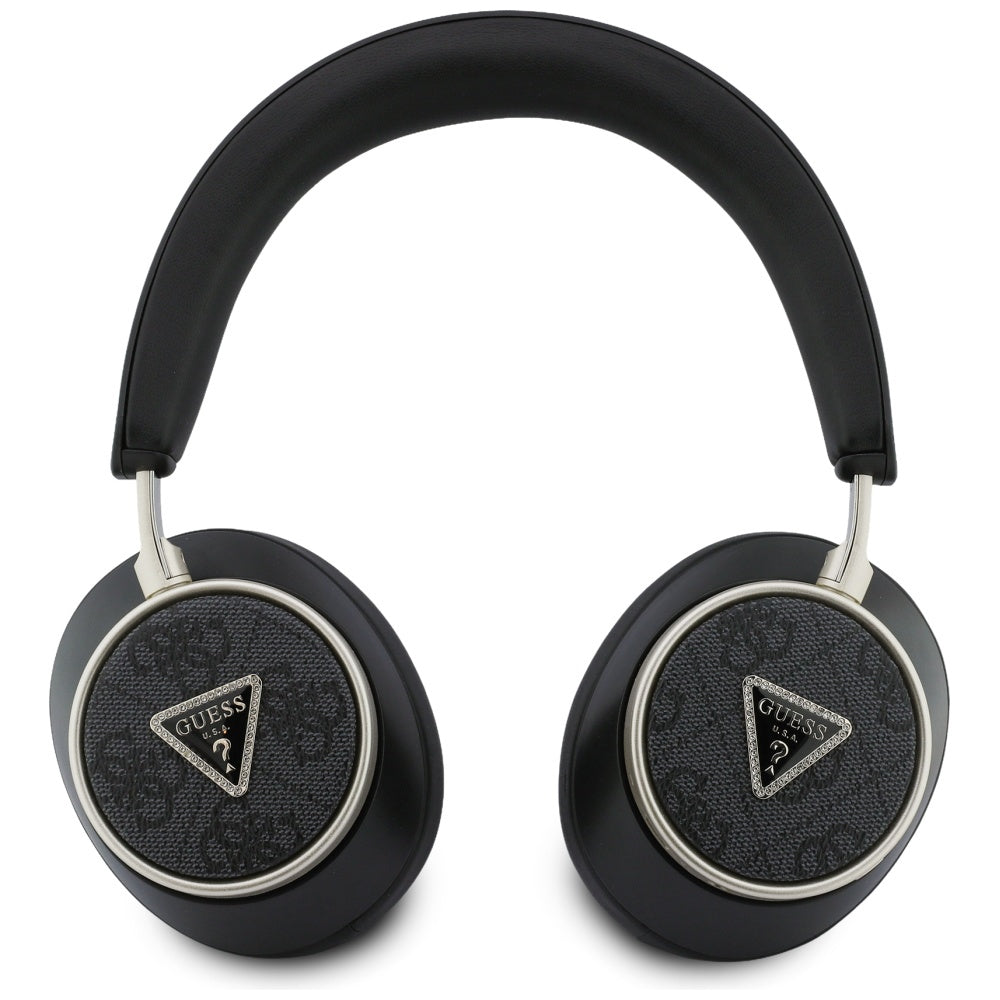 Handsfree Bluetooth Guess 4G Guld Trekant Logo, A2DP, Sort