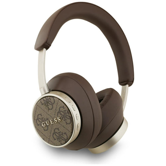 Handsfree Bluetooth Guess 4G Classic Logo, A2DP, Brun