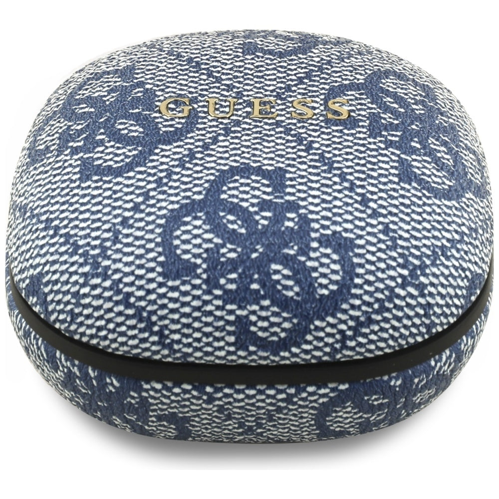 Handsfree Bluetooth Guess 4G Classic Metal Logo, TWS, Blå