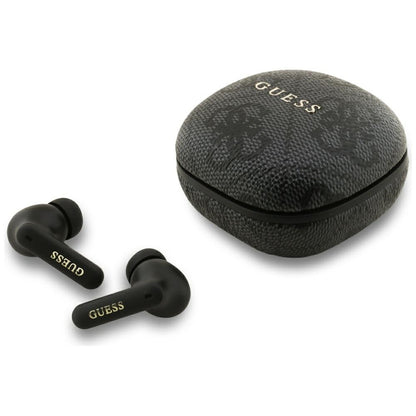 Handsfree Bluetooth Guess 4G Classic Metal Logo, TWS, Sort