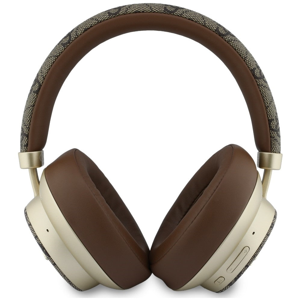 Handsfree Bluetooth Guess 4G Gold Script Metal, A2DP, Brun