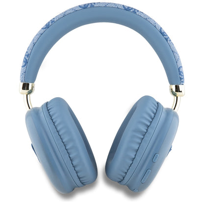 Handsfree Bluetooth Guess 4G Guld Trekant Logo, A2DP, Blå
