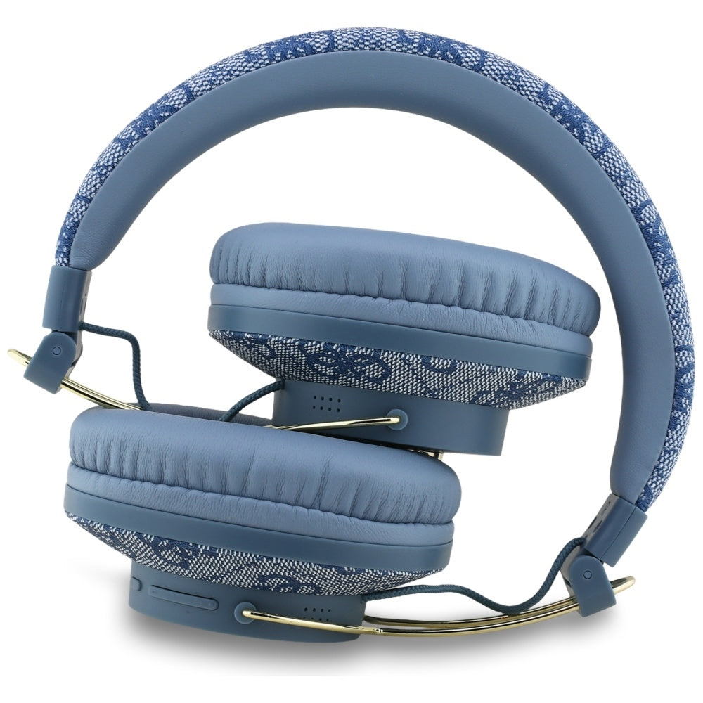 Handsfree Bluetooth Guess 4G Metal Logo, A2DP, Blå