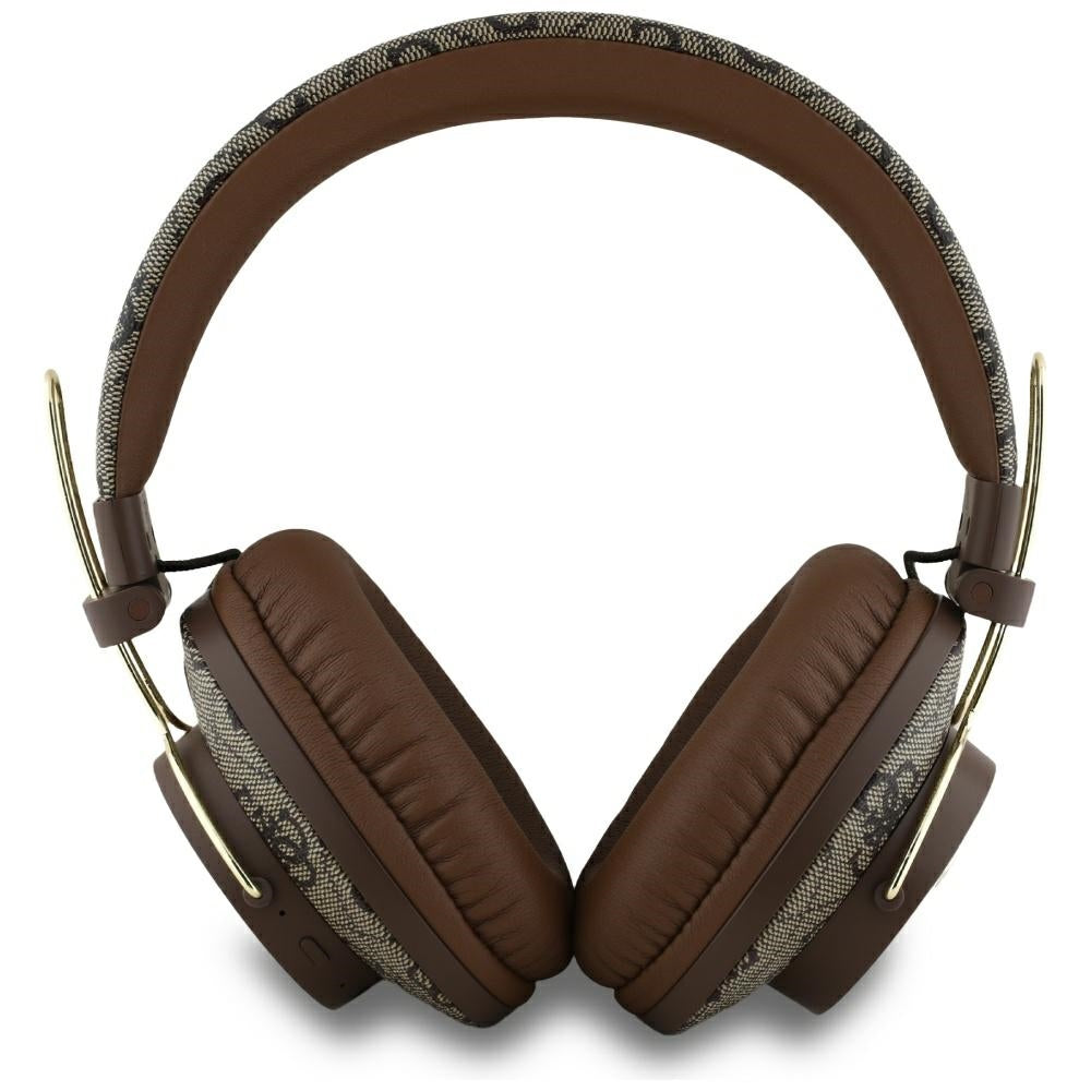 Handsfree Bluetooth Guess 4G Metal Logo, A2DP, Brun