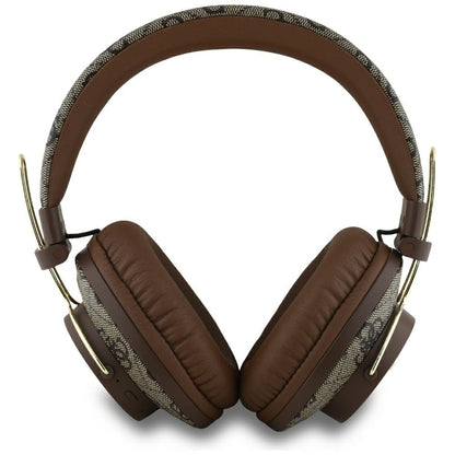 Handsfree Bluetooth Guess 4G Metal Logo, A2DP, Brun