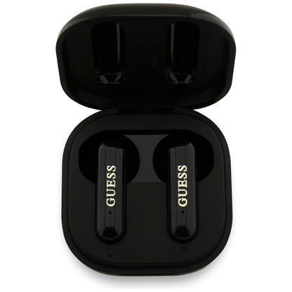 Handsfree Bluetooth Guess 4G Metal Logo, TWS, Sort