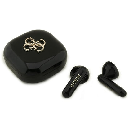 Handsfree Bluetooth Guess 4G Metal Logo, TWS, Sort