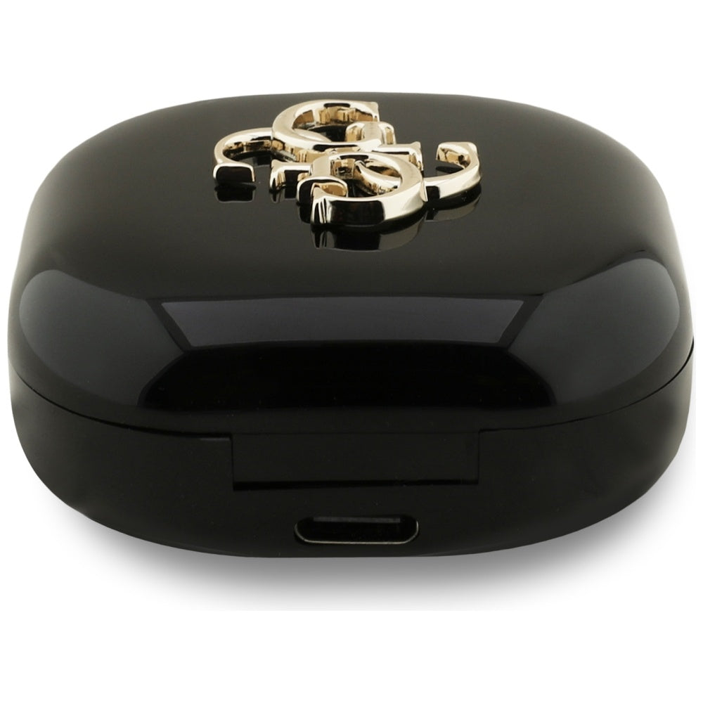 Handsfree Bluetooth Guess 4G Metal Logo, TWS, Sort