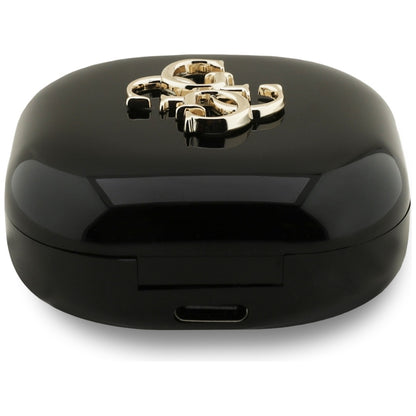 Handsfree Bluetooth Guess 4G Metal Logo, TWS, Sort