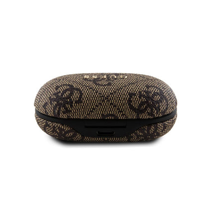 Handsfree Bluetooth Guess 4G Metal, TWS, Brun