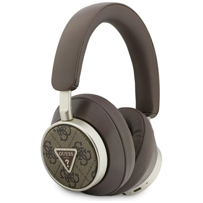 Handsfree Bluetooth Guess 4G Guld Trekant Logo, A2DP, Brun
