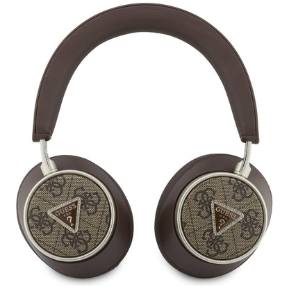 Handsfree Bluetooth Guess 4G Guld Trekant Logo, A2DP, Brun