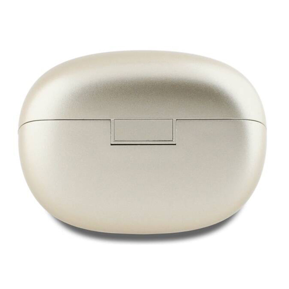 Handsfree Bluetooth Guess Capsule med trykt logo, TWS, ANC, Guld
