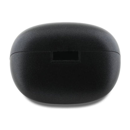 Handsfree Bluetooth Guess Capsule med trykt logo, TWS, ANC, Sort