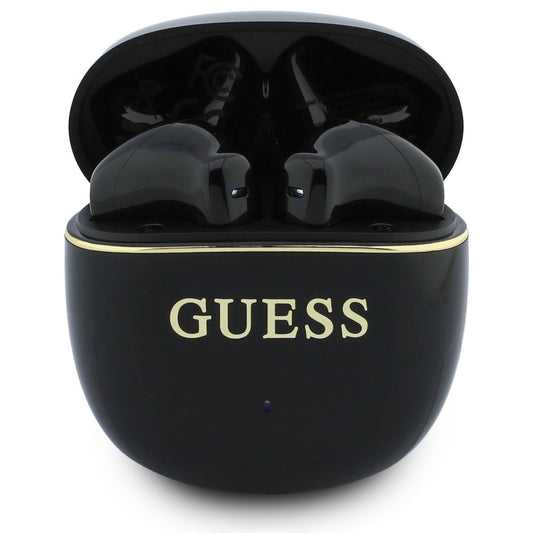 Handsfree Bluetooth Guess Glossy Gold Line Classic, TWS, Sort