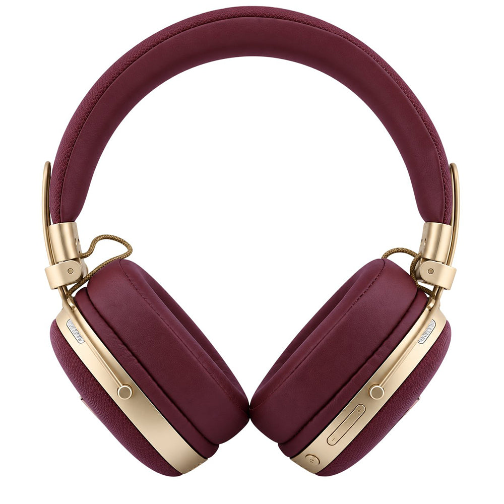 Guess Grained Triangle Logo Bluetooth Handsfree, A2DP, Burgundy