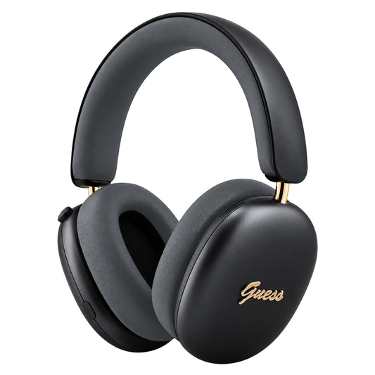 Guess Metal Script Logo Bluetooth-håndfri, A2DP, sort