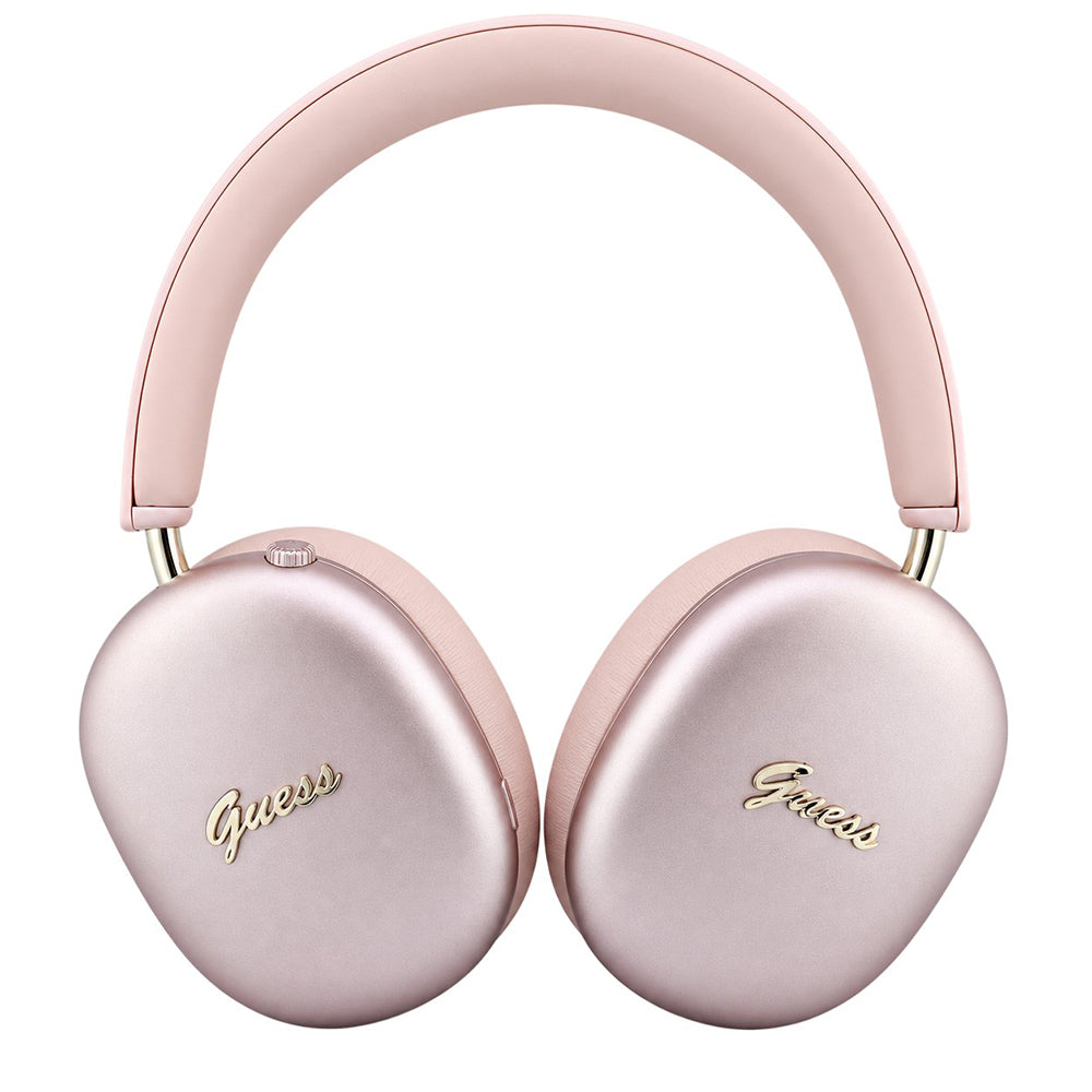 Guess Metal Script Logo Bluetooth-håndfri, A2DP, pink