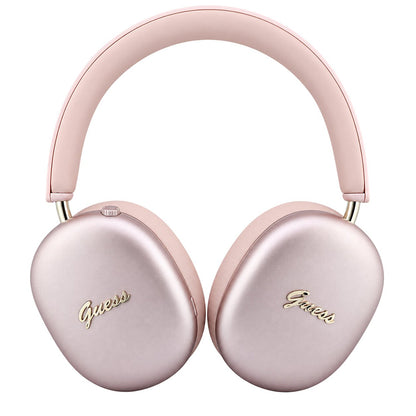 Guess Metal Script Logo Bluetooth-håndfri, A2DP, pink
