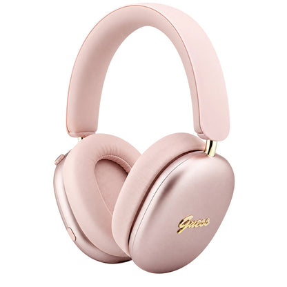 Guess Metal Script Logo Bluetooth-håndfri, A2DP, pink