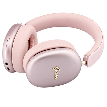 Guess Metal Script Logo Bluetooth-håndfri, A2DP, pink