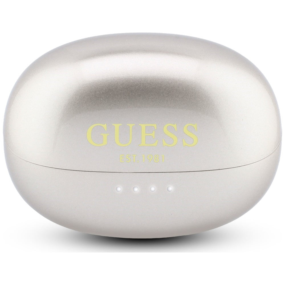 Handsfree Bluetooth Guess Metalisk Finish Elektropolerede Dele Classic, TWS, Guld
