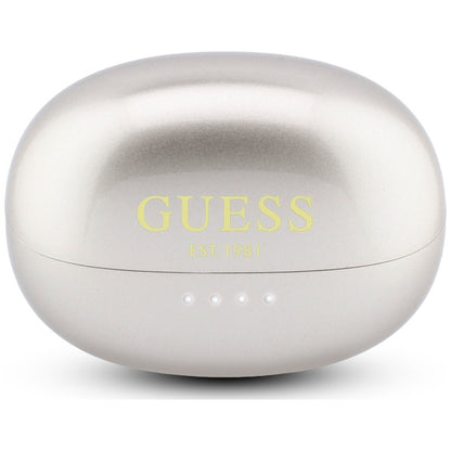 Handsfree Bluetooth Guess Metalisk Finish Elektropolerede Dele Classic, TWS, Guld