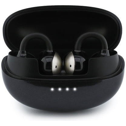 Handsfree Bluetooth Guess Metalisk Finish Elektropolerede Dele Klassisk, TWS, Sort