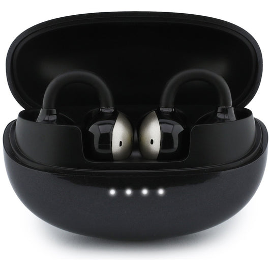 Handsfree Bluetooth Guess Metalisk Finish Elektropolerede Dele Klassisk, TWS, Sort
