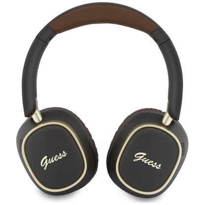 Handsfree Bluetooth Guess Rectangle Metal Script, A2DP, Brun