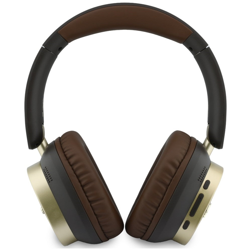 Handsfree Bluetooth Guess Rectangle Metal Script, A2DP, Brun