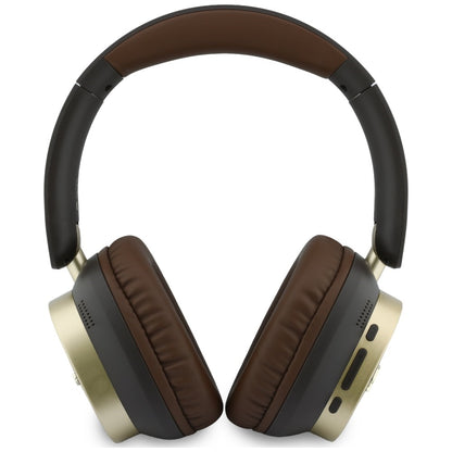 Handsfree Bluetooth Guess Rectangle Metal Script, A2DP, Brun