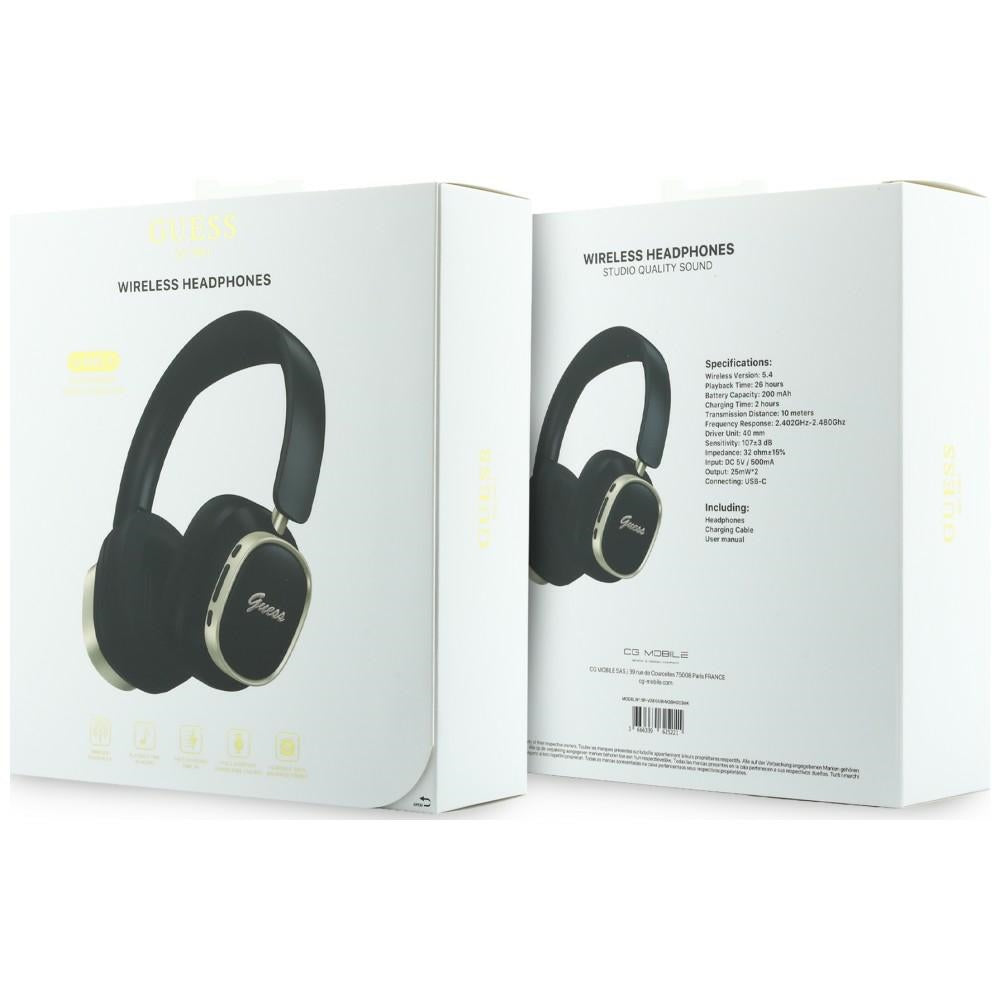 Handsfree Bluetooth Guess Rectangle Metal Script, A2DP, Sort