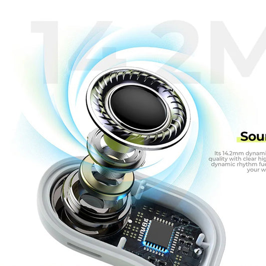 Handsfree Bluetooth HAVIT OWS915, TWS, Grå