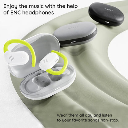 Handsfree Bluetooth HAVIT OWS915, TWS, Grå