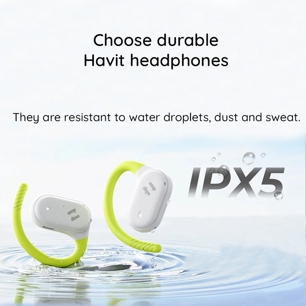 Handsfree Bluetooth HAVIT OWS915, TWS, Grå