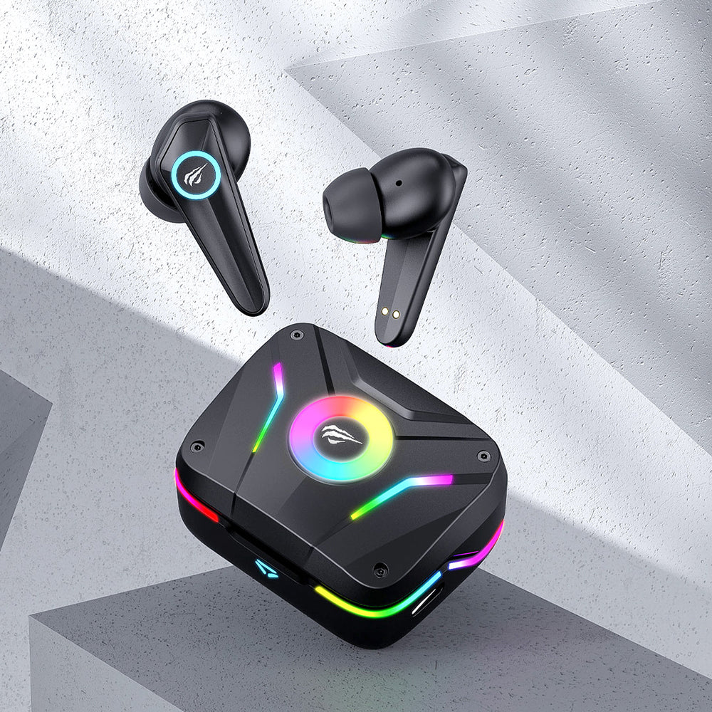 Handsfree Bluetooth HAVIT TW952 PRO RGB, TWS, Sort