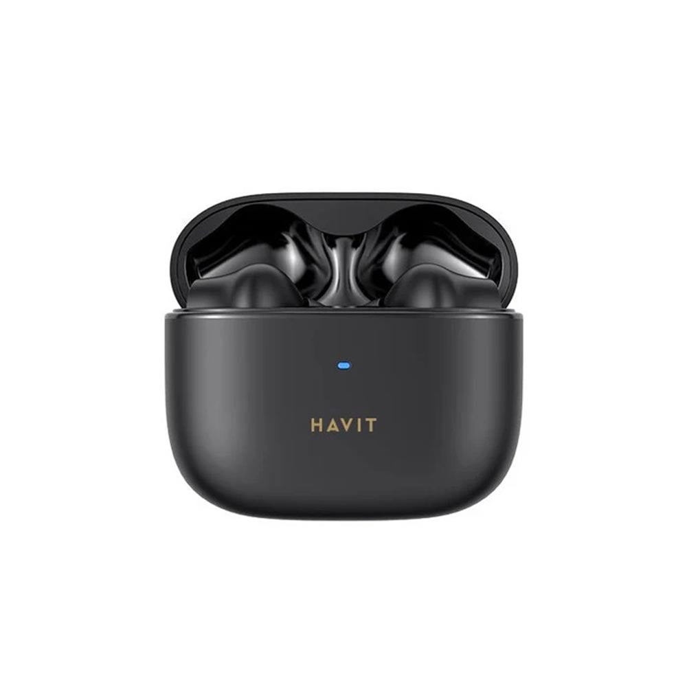 Handsfree Bluetooth HAVIT TW958 Pro, TWS, ANC, Sort