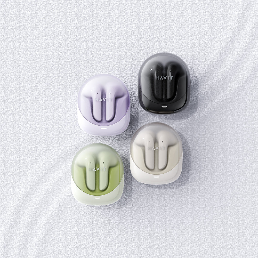 Handsfree Bluetooth HAVIT Modern Buds TW974, TWS, Sort