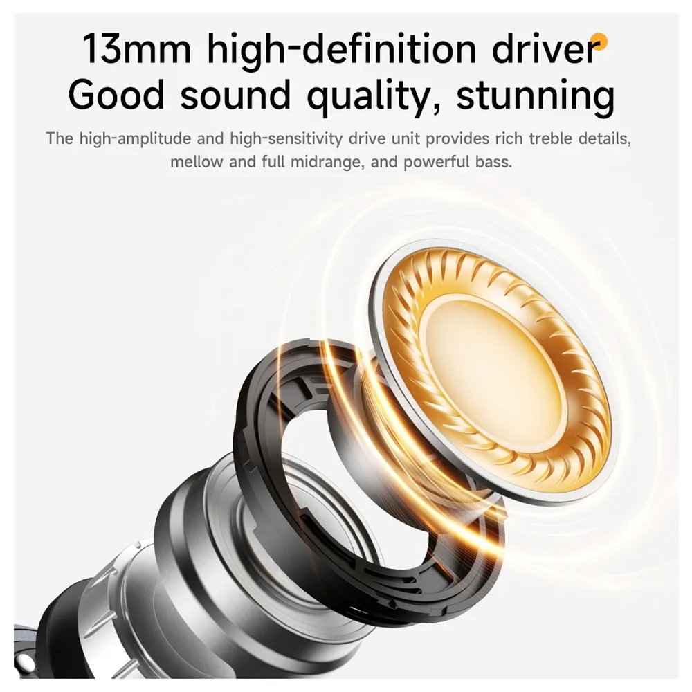 Handsfree Bluetooth HOCO EA8, TWS, Hvid