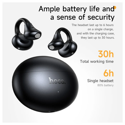 Handsfree Bluetooth HOCO EA8, TWS, Sort